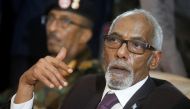 The speaker of Somalia's parliament, Mohamed Sheikh Osman Jawari, attends his election process in Mogadishu, Somalia, January 11, 2017. Picture taken January 11, 2017. REUTERS/Feisal Omar