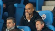 Manchester City manager Pep Guardiola. Reuters/Jason Cairnduff
