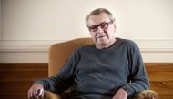 File photo of Czech-born US film director Milos Forman posing on October 9, 2009 in Paris. AFP PHOTO / MARTIN BUREAU / AFP / MARTIN BUREAU 