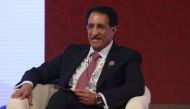 CEO of the Qatar Investment Authority Sheikh Abdullah Bin Mohammed Bin Saud Al Thani speaks at the Qatar UK Business and Investment Forum in London, Britain March 27, 2017 (REUTERS/Neil Hall)
