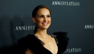 Natalie Portman poses at the premiere for 