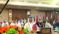Minister of Energy and Industry H E Dr. Mohammed bin Saleh Al Sada leadign Qatar’s delegation at at the Ministerial General Assembly of the 25th Arab Industrial Development and Mining Organization (AIDMO), in Kuwait. 