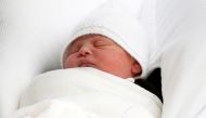 FILE PHOTO: Prince Louis of Cambridge, Louis Arthur Charles, son of Britain's Catherine, the Duchess of Cambridge and Prince William, is carried from the Lindo Wing of St Mary's Hospital in London, April 23, 2018. REUTERS/Henry Nicholls/File Photo