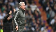 Bayern Munich's German head coach Jupp Heynckes reacts during the UEFA Champions League semi-final second-leg football match Real Madrid CF vs FC Bayern Munich in Madrid, Spain, on May 1, 2018. / AFP / Christof STACHE