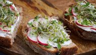Spring Toasts With Labneh. Deb Lindsey | The Washington Post.
