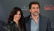 (FILES) In this file photo taken on March 06, 2018 Spanish actor and actress Javier Bardem (R) and Penelope Cruz pose during a photocall to present the film 'Loving Pablo' in Madrid. The 71st Festival de Cannes will take place from May 8 to May 19, 2018. 