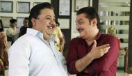 A still of the actors Manoj Pahwa (L) and Vinay Pathak from thr movie Khajoor Pe Atke.
