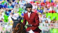 Qatar’s Sheikh Ali bin Khalid Al Thani, in action in this file picture.