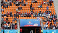  General view of empty seats during the match (REUTERS/Darren Staples)