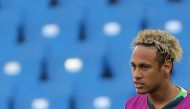 Brazil's Neymar during training, June 16, 2018. REUTERS/Marko Djurica