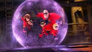 A still from the movie Incredibles 2.