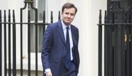 In this file photo taken on February 20, 2016 former British Chief Secretary to the Treasury Greg Hands arrives at Downing Street in London.  AFP / Niklas Halle'n

