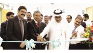 Ambassador of India to Qatar, P Kumaran, inaugurating ‘Aster Optics’ in the presence of Sheikh Abdulrahman bin Hassan Al Thani, Chairman, Bethel Group; Dr Sameer Moopan, Chief Executive Officer, Aster DMH Qatar; Dr Nazar Moopan, Medical Director & Chief o