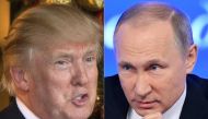 Combination pictures of US President Donald Trump and Russian President Vladimir Putin. ( AFP / DON EMMERT AND Natalia KOLESNIKOVA)