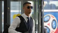 Portugal's Cristiano Ronaldo at Zhukovsky International Airport, Moscow, Russia - July 1, 2018. (REUTERS/Tatyana Makeyeva/File Photo)