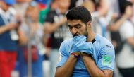 Soccer Football - World Cup - Quarter Final - Uruguay vs France - Nizhny Novgorod Stadium, Nizhny Novgorod, Russia - July 6, 2018 Uruguay's Luis Suarez looks dejected after the match REUTERS/Darren Staples