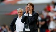 Chelsea manager Antonio Conte reacts during the match REUTERS/David Klein/File Photo
 