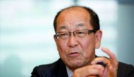 Yoshikazu Tanaka, Toyota Motor Corp. chief engineer of Mirai fuel cell vehicle (FCV), speaks during an interview with Reuters at the company headquarters in Toyota, Aichi prefecture, Japan May 17, 2018. Picture taken May 17, 2018. Reuters/Issei Kato
