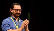 Bollywood actor Aamir Khan attends the 5th Indian Screenwriters Conference in Mumbai on August 1, 2018. (AFP / Sujit Jaiswal)