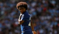 Chelsea's Willian during the match, August 5, 2018. Action Images via Reuters/Craig Brough