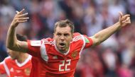 Russia forward Artem Dzyuba is shining at the World Cup after spending much of his career with tiny provincial teams AFP/Francisco Leong