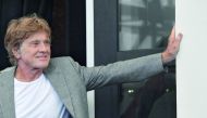  In this file photo taken on September 01, 2017, US actor Robert Redford attends a photocall during the 74th Venice Film Festival at Venice Lido. AFP / Tiziana Fabi