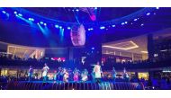 A cultural performance at the Mall of Qatar.