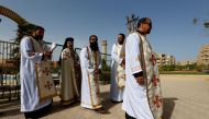 Members of the Coptic clergy gather before a mass, ahead of Pope Francis' visit, in Cairo, Egypt April 28, 2017. Reuters/Amr Abdallah Dalsh