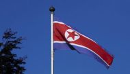 File photo of the North Korean Flag. Reuters