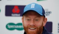 England's Jonny Bairstow during the press conference. (Reuters/Paul Childs)
