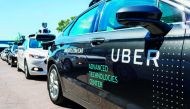 Pilot models of the Uber self-driving car is displayed at the Uber Advanced Technologies Center in Pittsburgh, Pennsylvania, on September 13, 2016. AFP / Angelo Merendino
