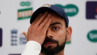 India's Virat Kohli during the press conference. (Reuters/Paul Childs)