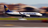 FILE PHOTO: A Ryanair aircraft lands at Ciampino Airport in Rome, Italy December 24, 2016. REUTERS/Tony Gentile
