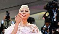 Singer and actress Lady Gaga arrives for the premiere of the film 