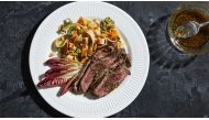 Sesame Salt and Pepper Steak. (Photo by Tom McCorkle for The Washington Post)
