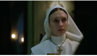 Still of the actress Taissa Farmiga from the movie The Nun.