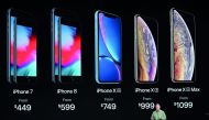 Phil Schiller, senior vice president of worldwide marketing at Apple Inc., at the Steve Jobs Theater at Apple Park on September 12, 2018 in Cupertino, California. Apple is expected to announce new iPhones with larger screens as well as other product upgra