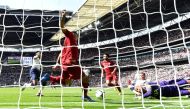 Liverpool's Roberto Firmino scores their second goal REUTERS/Dylan Martinez 