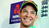  Australia's Tim Paine during the press conference. Reuters/John Sibley