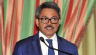 Minister of State for Foreign Affairs of Bangladesh Mohammad Shahriar Alam while he was in Qatar. Pic: Abdul Basit / The Peninsula 