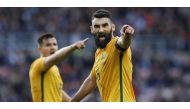 File photo of Australian midfielder Mile Jedinak. Reuters