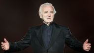 French singer Charles Aznavour performs during the Quebec Summer Festival July 6, 2008. Reuters/Mathieu Belanger