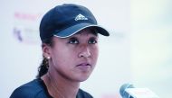 Naomi Osaka of Japan speaks during a press conference at the Hong Kong Open tennis tournament on October 8, 2018. AFP / Anthony Wallace
