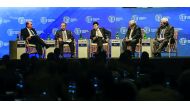 QNB Group Chief Executive Officer Ali Ahmed Al Kuwari (second left), speaking in a seminar held on the sidelines of the 2018 IIF Annual Meeting in Bali, Indonesia.
