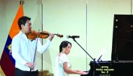 The musical concert ‘A soul for peace’ held at St Regis Doha.