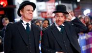 Actors John C. Reilly and Steve Coogan arrive at the world premiere of 