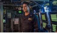 Still of the actor Gerard Butler from the movie Hunter Killer