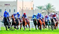 A file picture of last year’s racing action at the Qatar Racing and Equestrian Club.