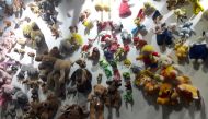 Toys made of recycled waste