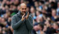 Manchester City manager Pep Guardiola reacts, November 4, 2018. REUTERS/Andrew Yates 